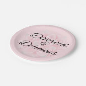 Freshly Scheidung Party Paper Teller (Schrägansicht)