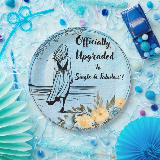 Freshly Scheidung Party Paper Teller - Funny (Party)