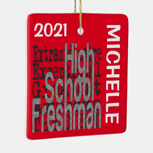 Freshman Extraordinaire CUSTOM Keramikornament (Rechts)