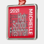 Freshman Extraordinaire CUSTOM Ornament Aus Metall (Links)