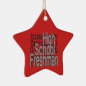 Freshman Extraordinaire Keramik Ornament (Rechts)