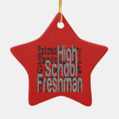 Freshman Extraordinaire Keramik Ornament (Hinten)