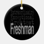 Freshman Extraordinaire Keramikornament (Hinten)