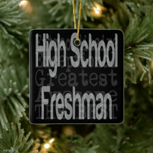 Freshman Extraordinaire Keramikornament