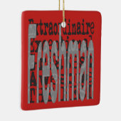 Freshman Extraordinaire Keramikornament (Rechts)