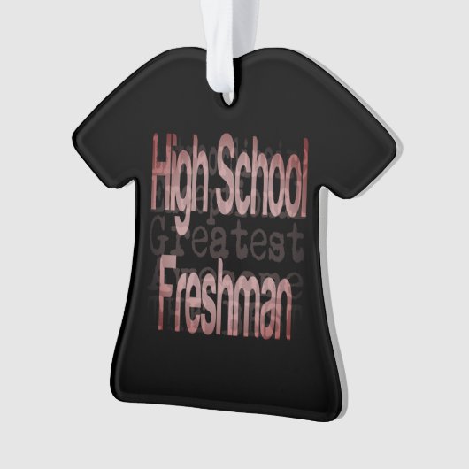 Freshman Extraordinaire Ornament (Vorderseite)