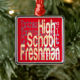 Freshman Extraordinaire Ornament Aus Metall