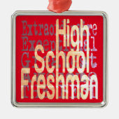 Freshman Extraordinaire Ornament Aus Metall (Vorne)