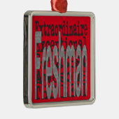 Freshman Extraordinaire Ornament Aus Metall (Rechts)