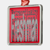 Freshman Extraordinaire Ornament Aus Metall (Links)