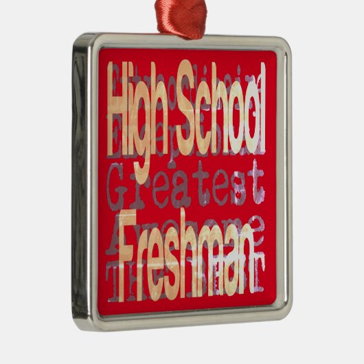 Freshman Extraordinaire Ornament Aus Metall (Rechts)