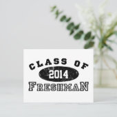 Freshman-Klasse Postkarte (Stehend Vorderseite)