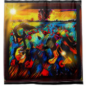 Freshtastic Horse 01-01 Duschvorhang (Vorderseite)