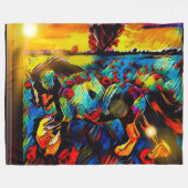 Freshtastic Horse 01-01 Fleecedecke (Vorderseite (Horizontal))