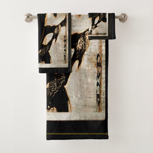 Freshtastisches Pferd 03 Badhandtuch Set (Insitu)