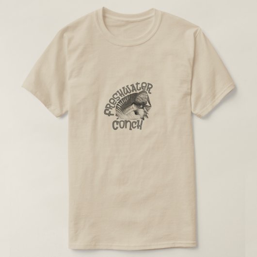 Freshwater Conch Key West Funny  T-Shirt (Design vorne)