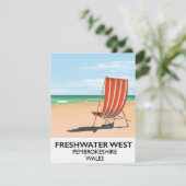 Freshwater West Pembrokeshire Wales (Stehend Vorderseite)