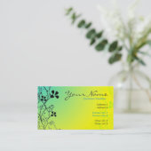 FreshZing Business Card Visitenkarte (Stehend Vorderseite)