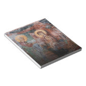 Fresken aus der serbischen Kirche aus dem 14. Jahr Notizblock (angewinkelt)