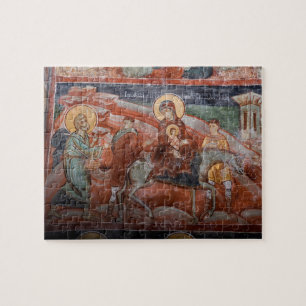 Fresken aus der serbischen Kirche des 14. Jahrhund Puzzle
