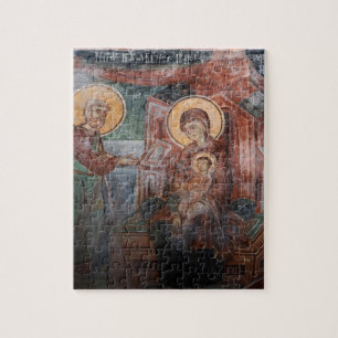 Fresken aus der serbischen Kirche des 14. Jahrhund Puzzle