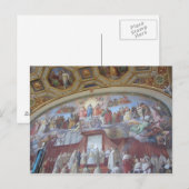 Fresken-Deckenmalereien Rom Postkarte (Vorne/Hinten)