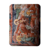 Fresken der serbischen Kirche aus dem 14. Jahrhund Magnet (Vertikal)