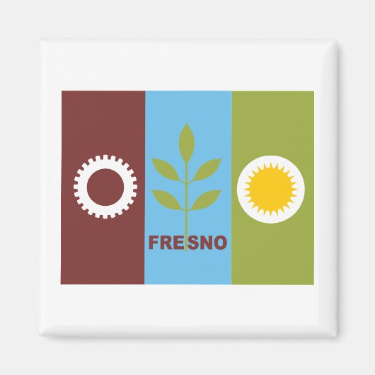 Freskenflagge Magnet (Vorne)