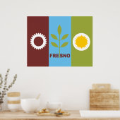 Freskenflagge Poster (Küche)