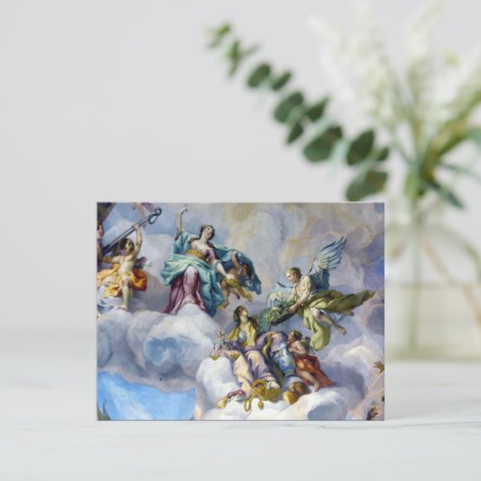 Freskenflügel Postkarte (Stehend Vorderseite)