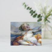Freskenpfarrer Postkarte (Stehend Vorderseite)