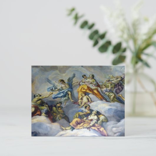 Freskenpflege Postkarte (Stehend Vorderseite)