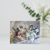 Fresko Barockkirche Postkarte (Stehend Vorderseite)