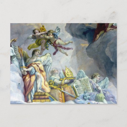 Fresko-Buch Postkarte (Vorderseite)