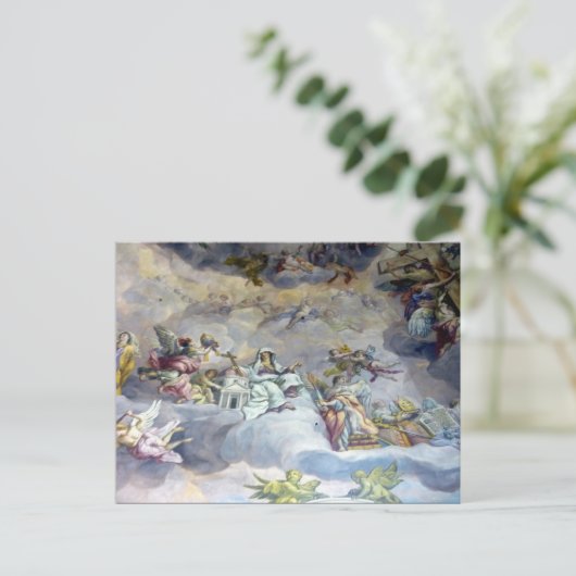 Fresko-Charme Postkarte (Stehend Vorderseite)