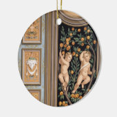 Fresko der Amoren von der Kirche von St. Keramik Ornament (Links)