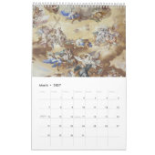 Fresko der bayerischen Klöster Kalender (Mär 2027)