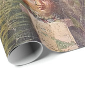 Fresko einer Gartenlandschaft, Pompeji Geschenkpapier (Rolleneckpunkt)
