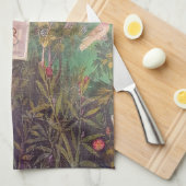 Fresko einer Gartenlandschaft, Pompeji Geschirrtuch (Viertel Falte)