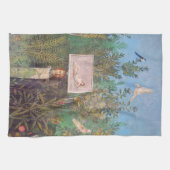 Fresko einer Gartenlandschaft, Pompeji Geschirrtuch (Horizontal)