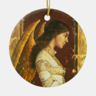 Fresko-Engels-Verzierung Keramik Ornament