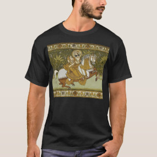 Fresko Mehrangarh Fort Jodhpur Rajasthan Indien T-Shirt