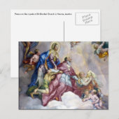 Fresko Priester Postkarte (Vorne/Hinten)