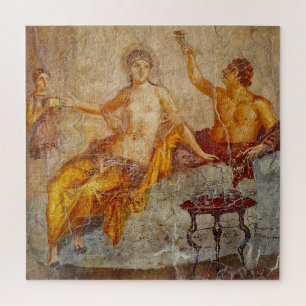 Fresko Private Trinkszene in Pompeji Puzzle