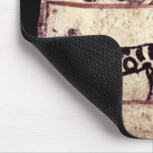 Fresko vom Grab von Gaudio, c.480 BC Mousepad (Ecke)