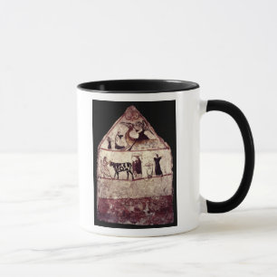 Fresko vom Grab von Gaudio, c.480 BC Tasse