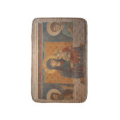 Fresko von Madonna und Kind Badematte (Vorderseite Vertikal)