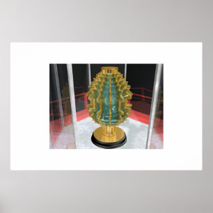 Fresnel-Leuchtturm-Linse Poster