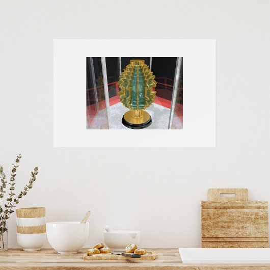 Fresnel Lighthouse Lens Poster (Küche)