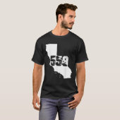 Fresno California 559 Area Code T Shirt (Vorne ganz)